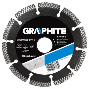 Nie przegap Tarcza diamentowa 125 x 22 mm, segmentowa, spawana